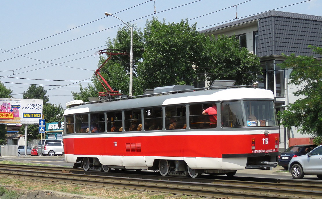 Краснодар, Tatra T3SU КВР ТМЗ № 118