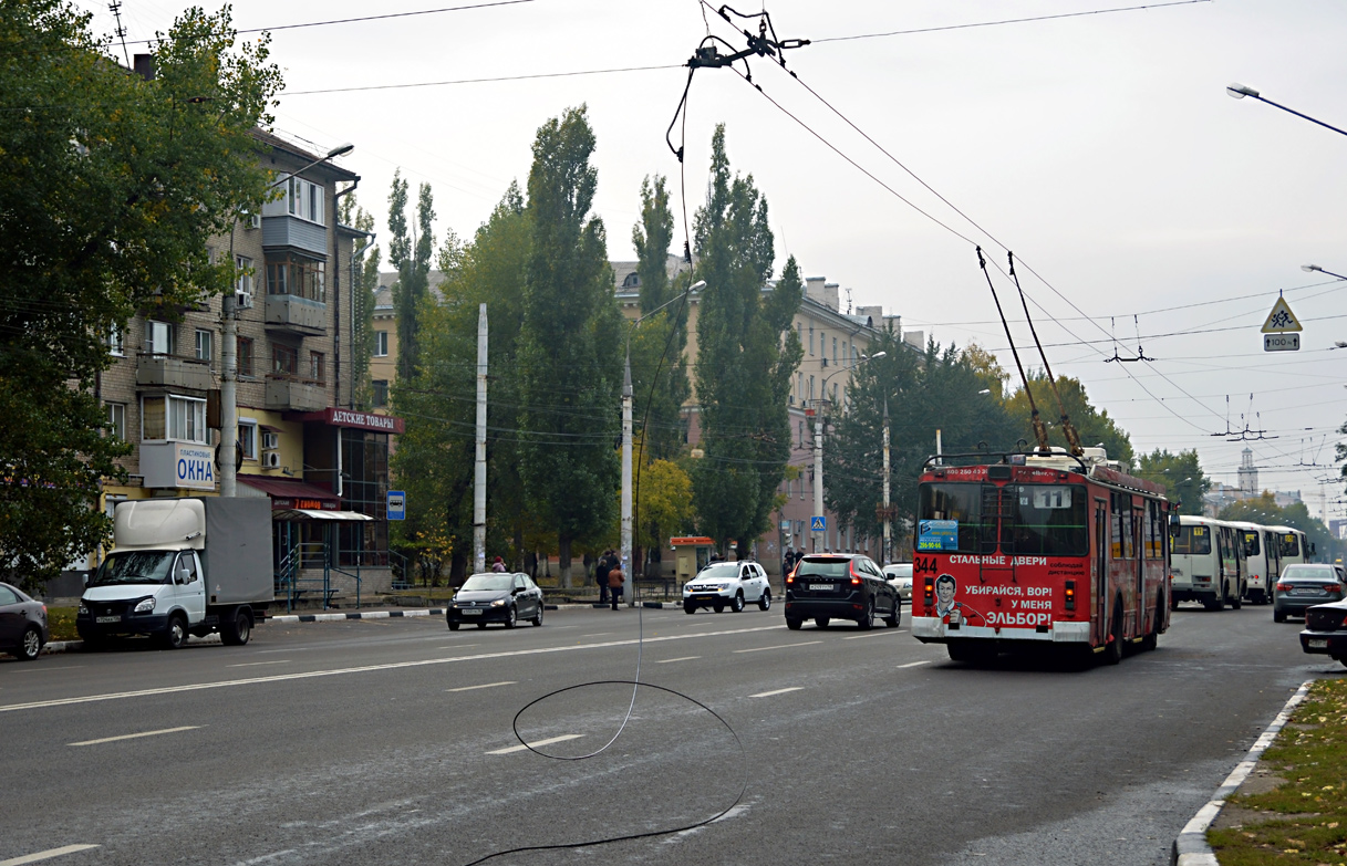 Воронеж — Троллейбусная сеть и инфраструктура