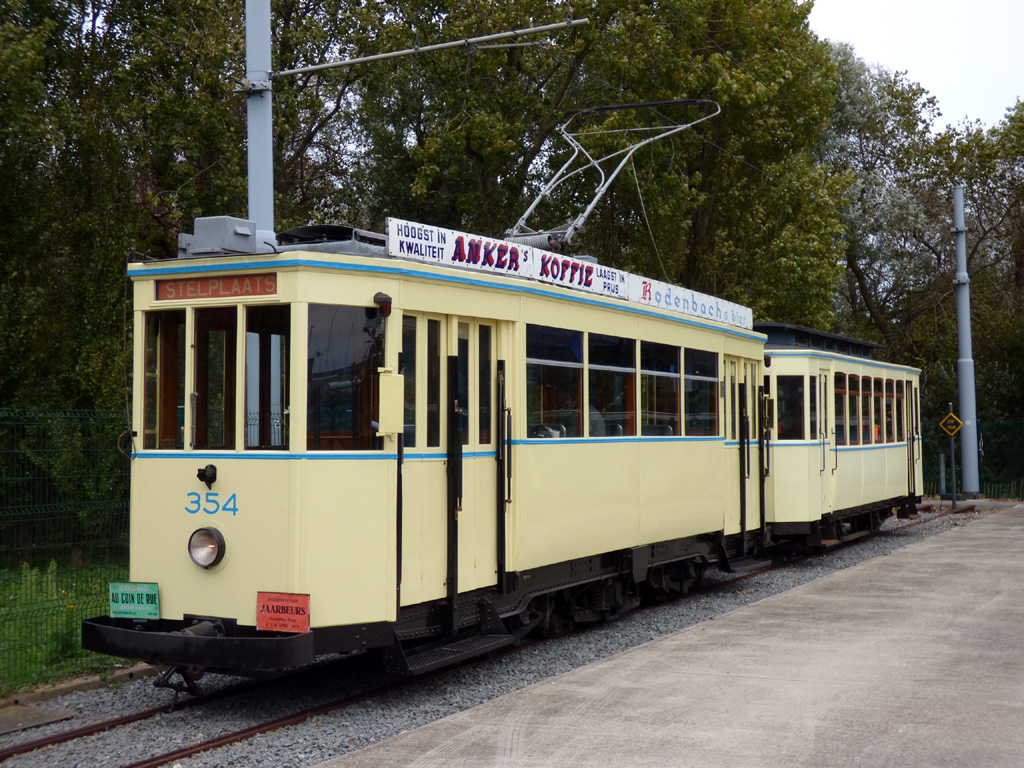 Береговой трамвай, Трёхосный моторный вагон № 354; Береговой трамвай — 3. Themarit TTO Noordzee, 01.10.2017