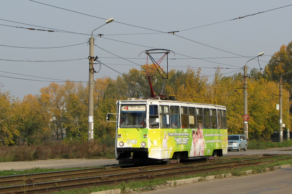 Усолье-Сибирское, 71-605 (КТМ-5М3) № 019