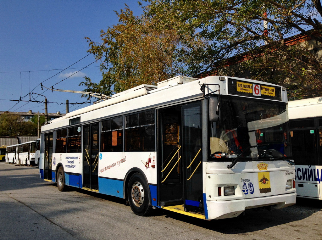 Novorossiysk, Trolza-5275.03 “Optima” Nr. 40