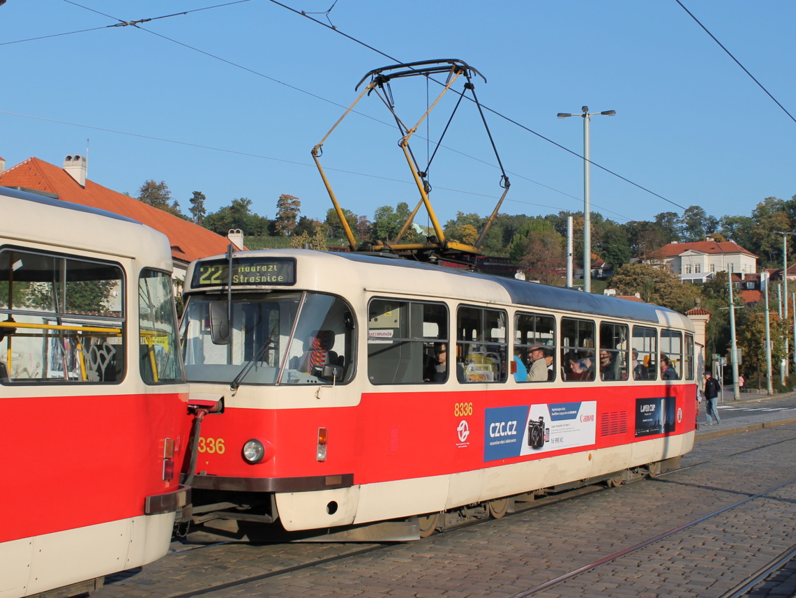 Прага, Tatra T3R.P № 8336