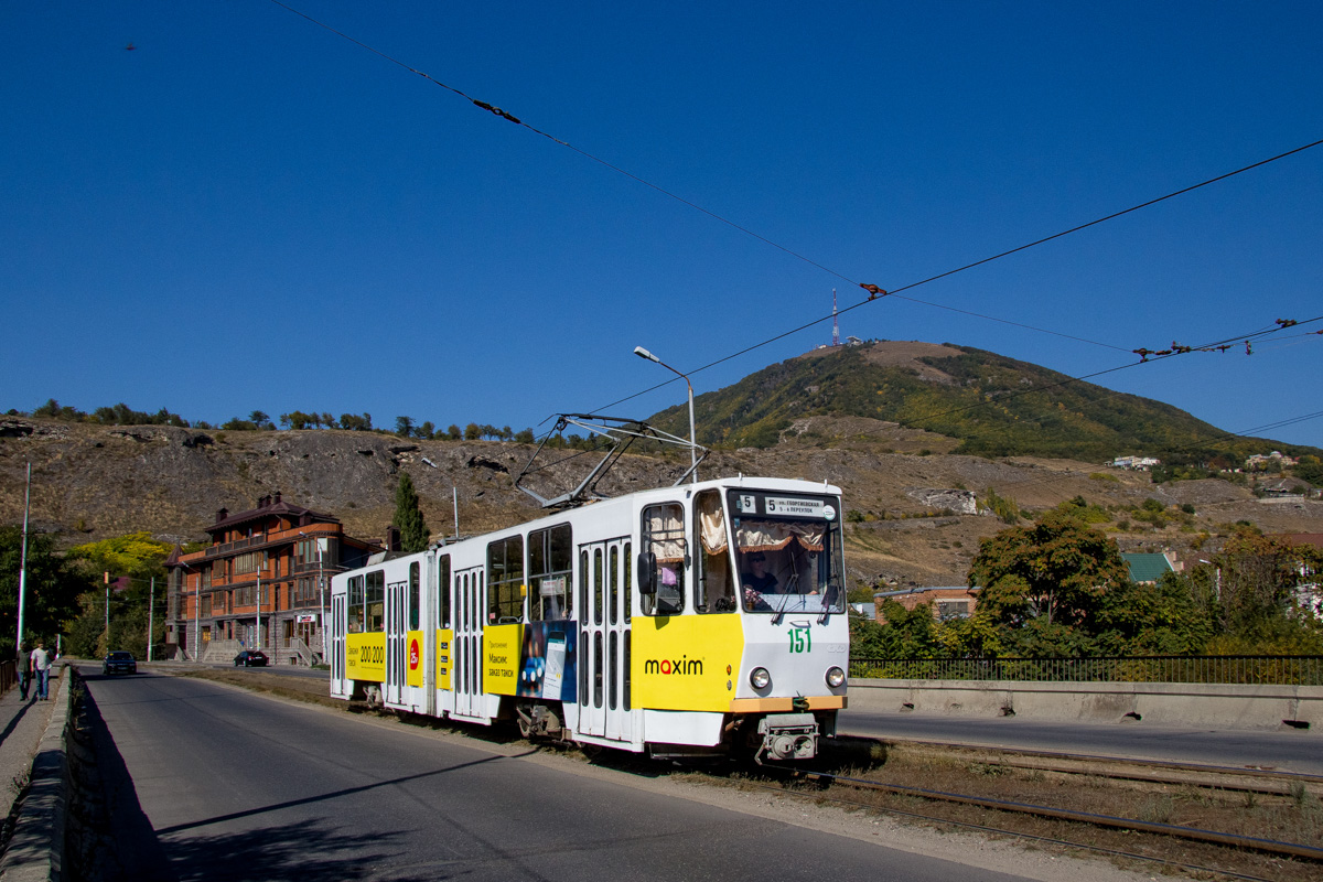 Пятигорск, Tatra KT4SU № 151