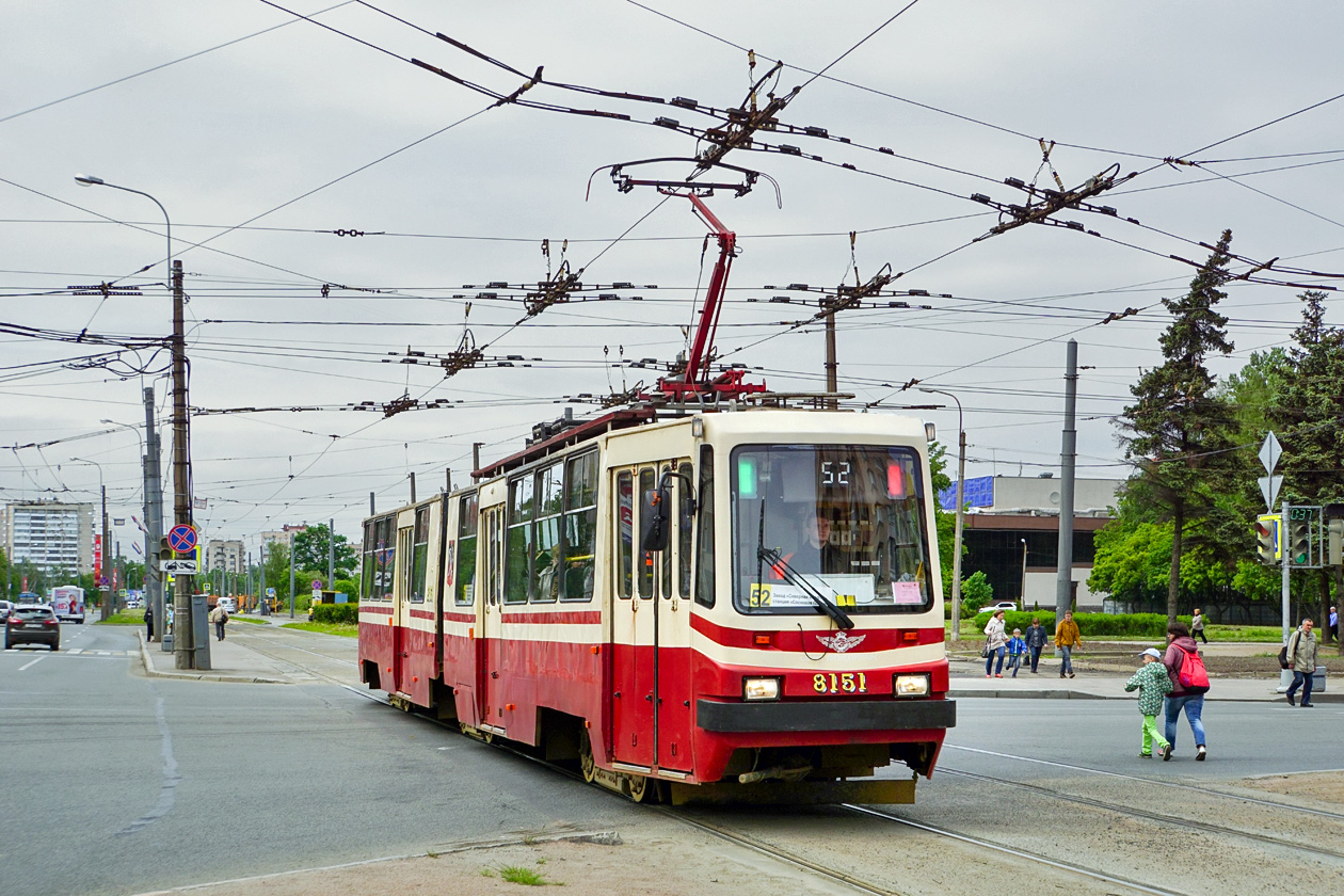 Санкт Петербург, ЛВС-86К № 8151