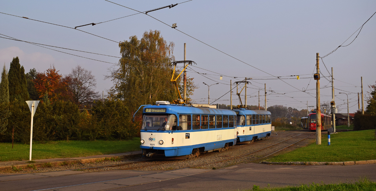 Острава, Tatra T3R.P № 1025