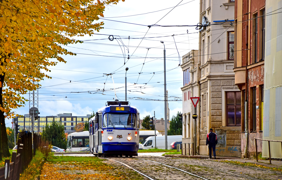 Рига, Tatra T3A № 30493