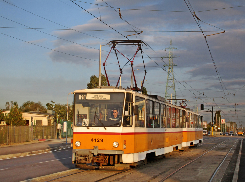 Sofia, Tatra T6B5B N°. 4129