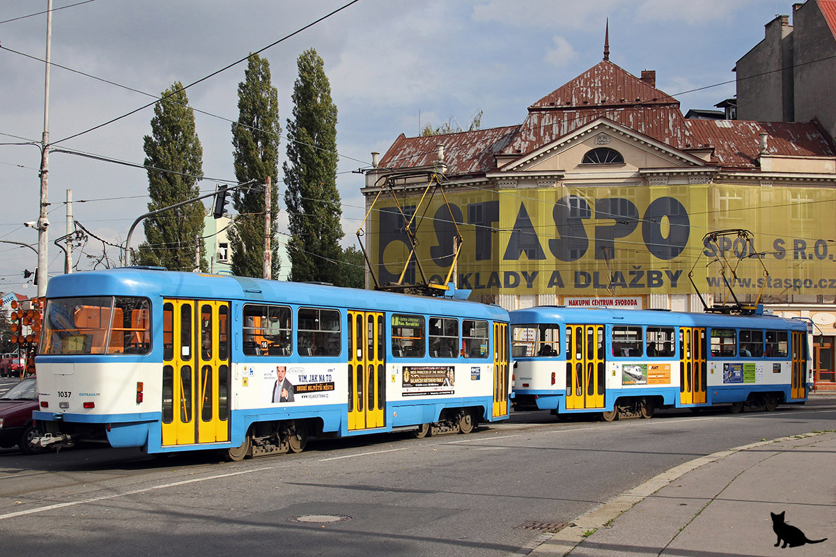 Ostrava, Tatra T3G č. 1037