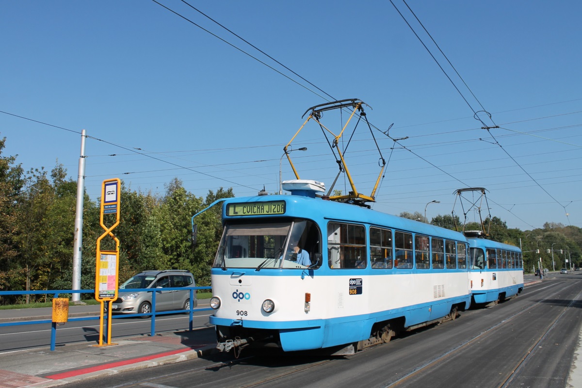 Ostrava, Tatra T3SUCS č. 908