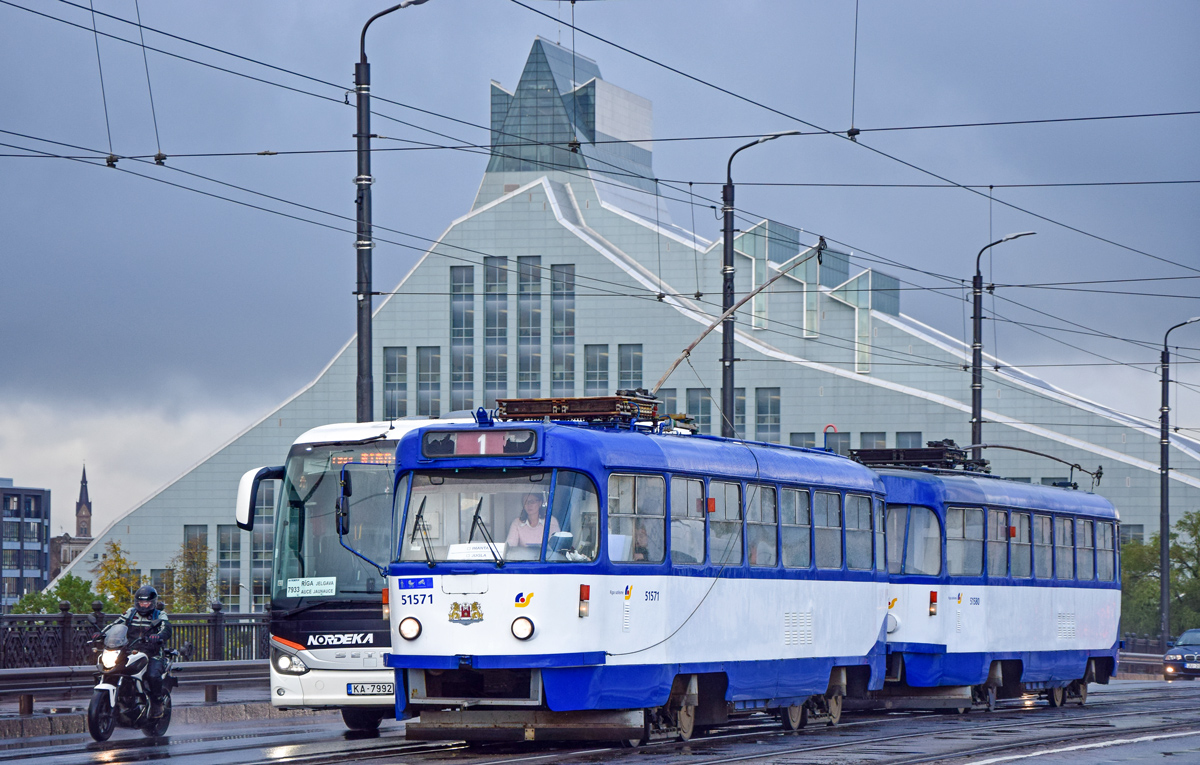 Рига, Tatra T3A № 51571