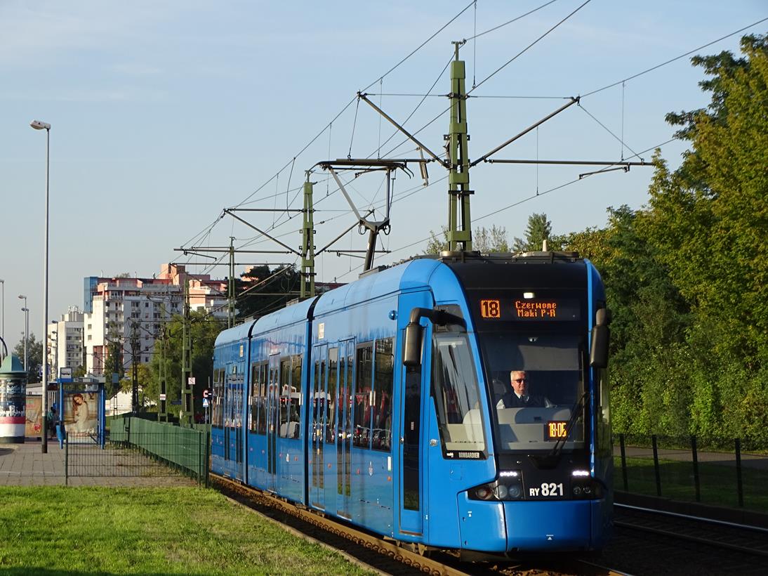 Краков, Bombardier NGT8 № RY821