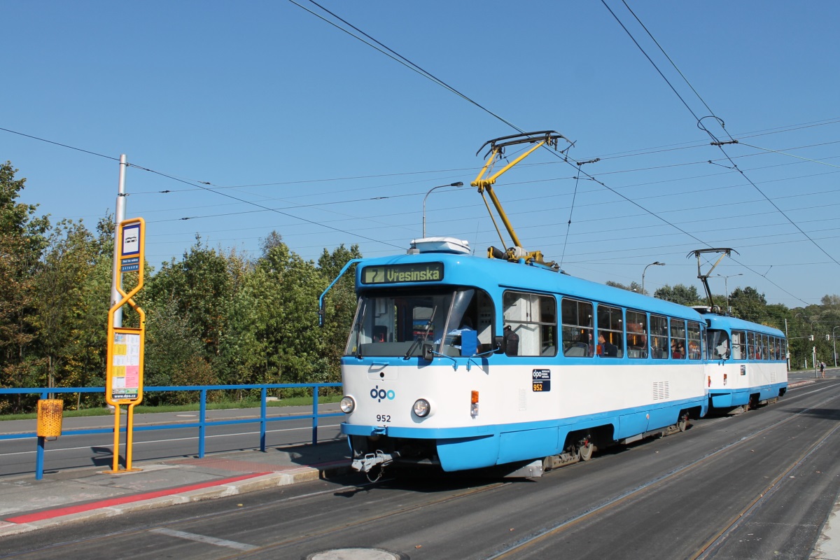 Острава, Tatra T3R.P № 952