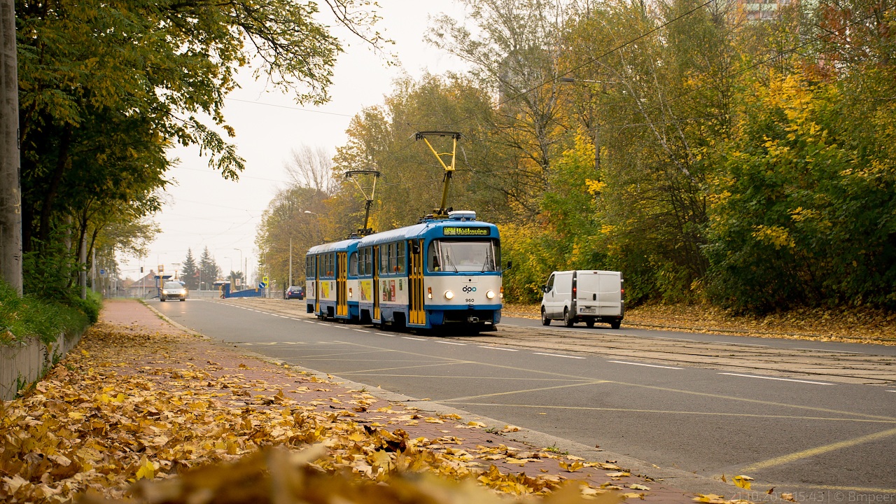 Острава, Tatra T3R.P № 960