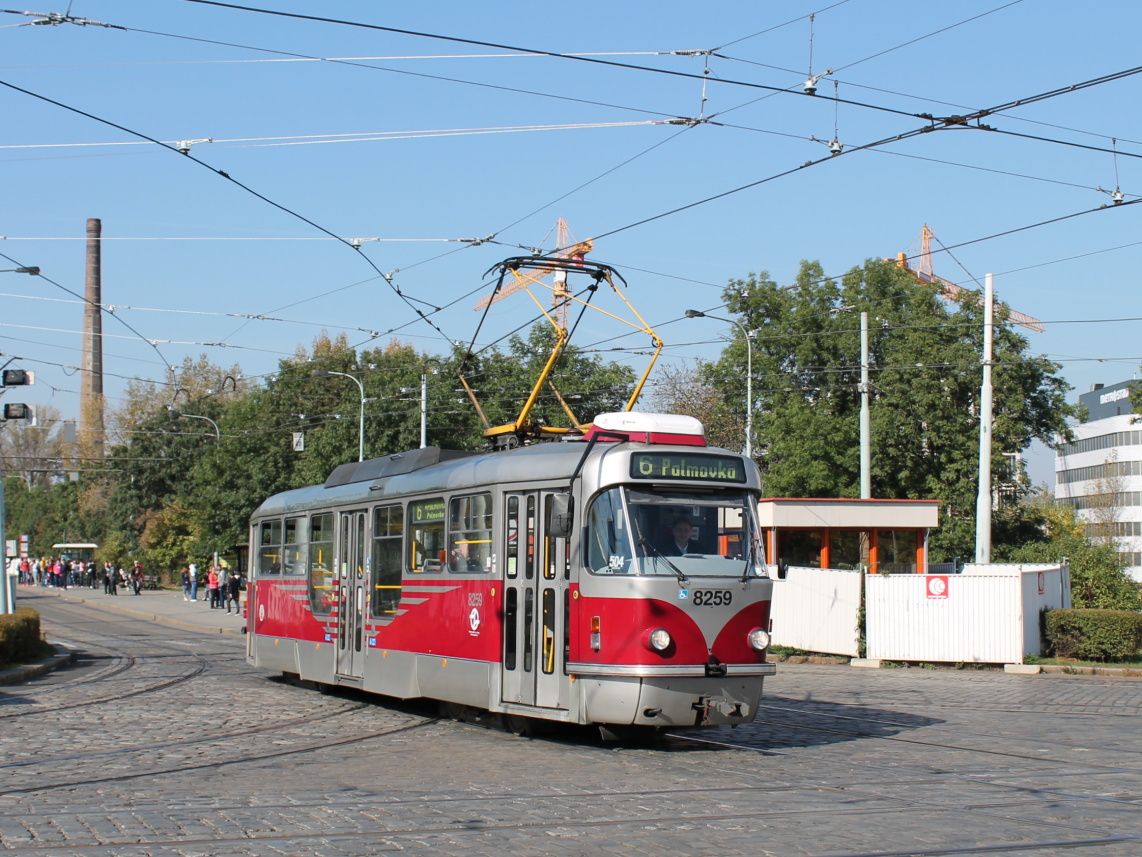 Прага, Tatra T3R.PLF № 8259