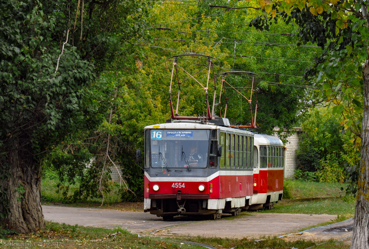 Харьков, Tatra T6B5SU № 4554