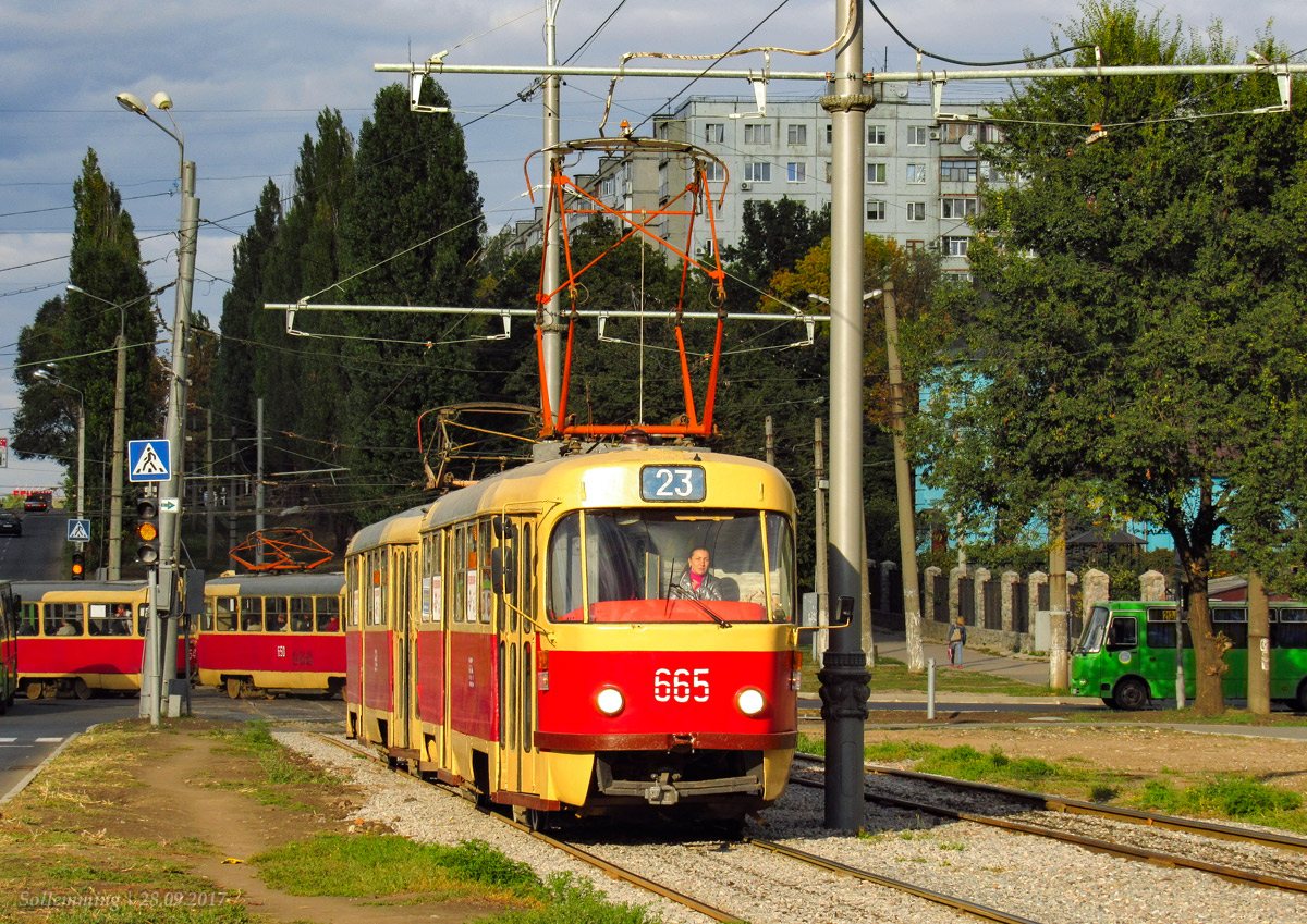 Харьков, Tatra T3SU № 665
