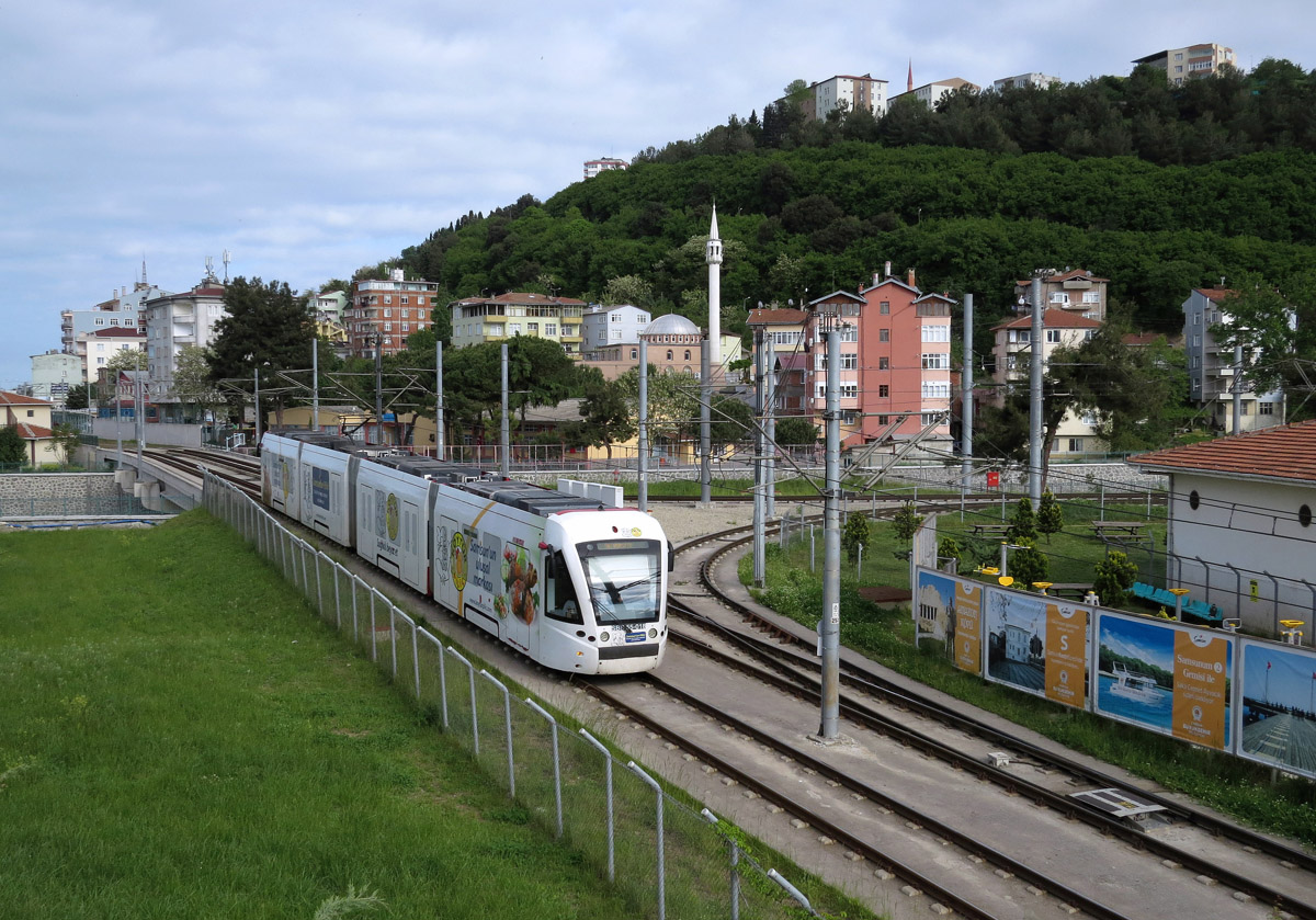 Самсун, ABB/CNR Tangshan № 55-018; Самсун — Трамвайные линии и инфраструктура