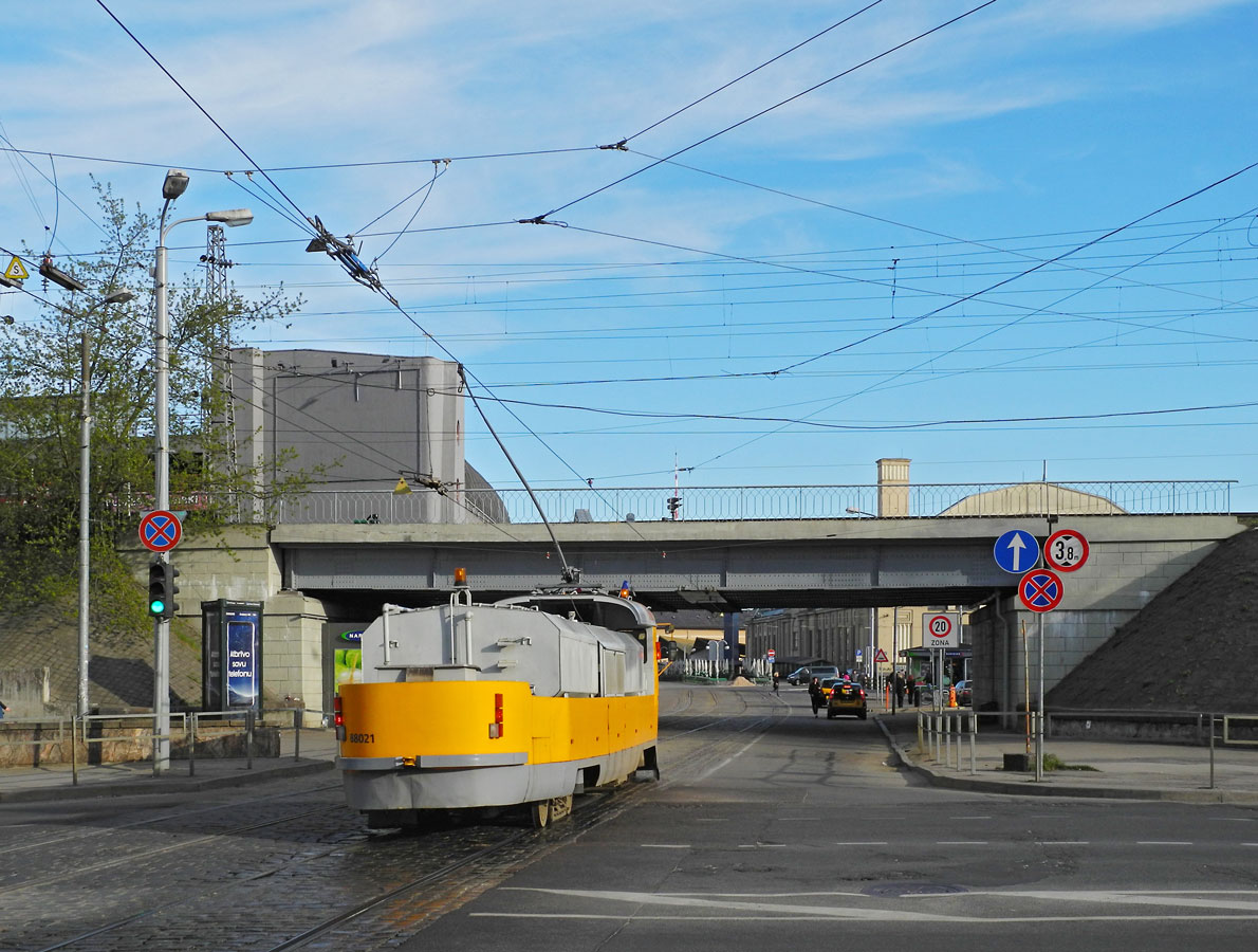 Рига, Tatra T3SU (двухдверная) № 88021