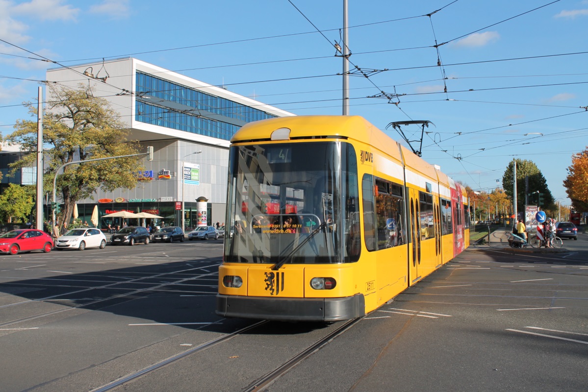 Дрезден, SachsenTram NGT 6 DD № 2511