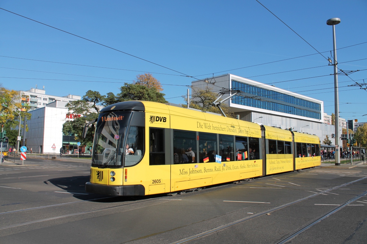 Дрезден, Bombardier NGT D8 DD 	 № 2605
