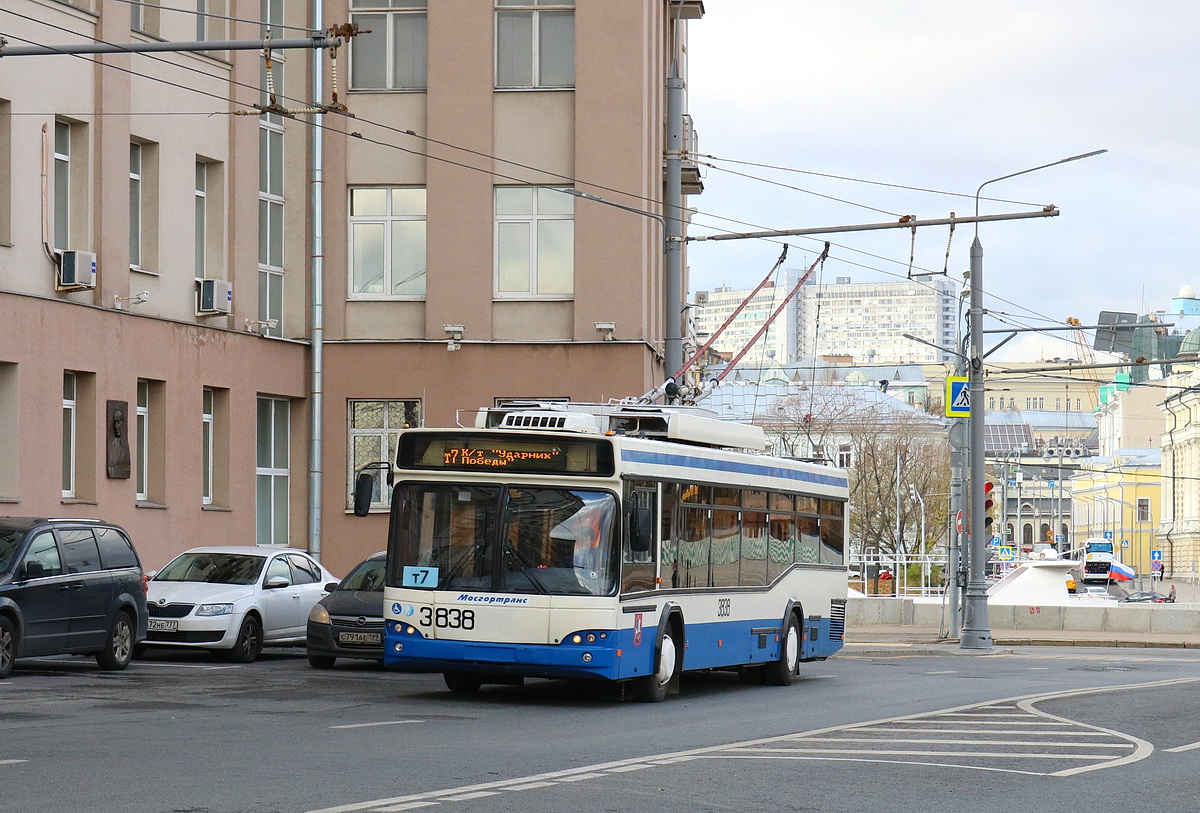 Москва, СВАРЗ-МАЗ-6235.00 № 3838