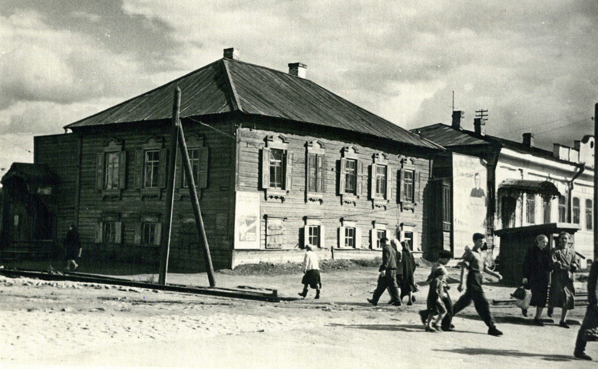 Омск — Закрытые трамвайные линии; Омск — Исторические фотографии; Омск — Трамвайные линии — Левый Берег Оми