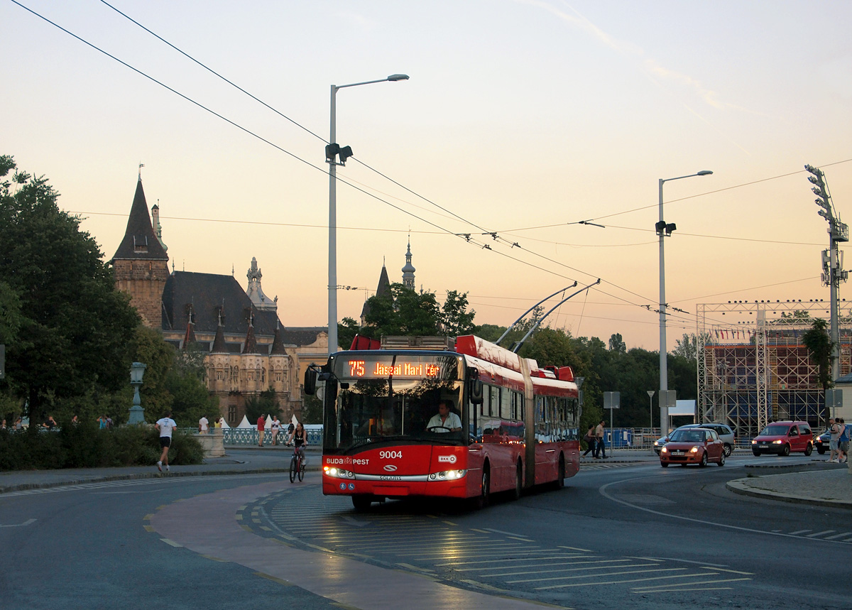 Будапешт, Solaris Trollino III 18 Škoda № 9004