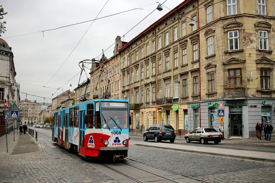 Ļviva, Tatra KT4SU № 1068 Ļviva, Tatra KT4SU № 1068