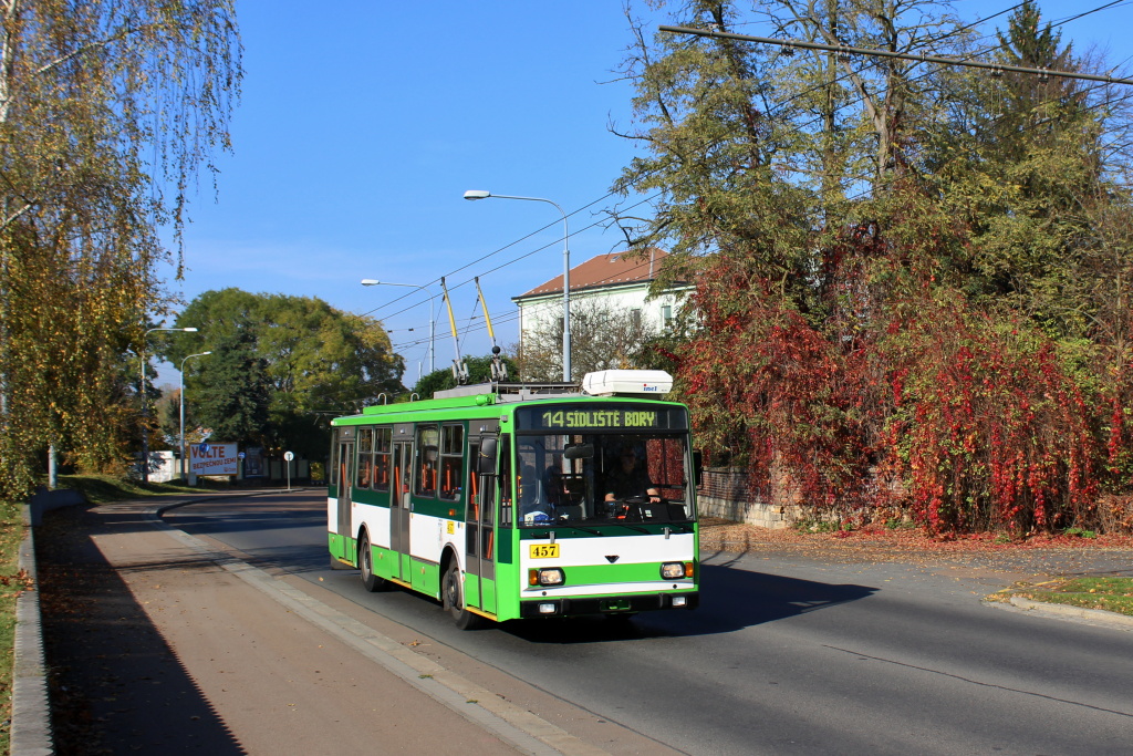 Пльзень, Škoda 14TrM № 457