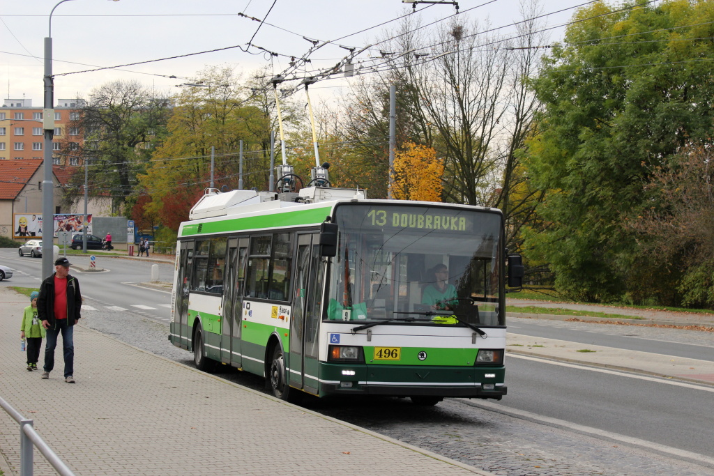 Пльзень, Škoda 21TrACI № 496