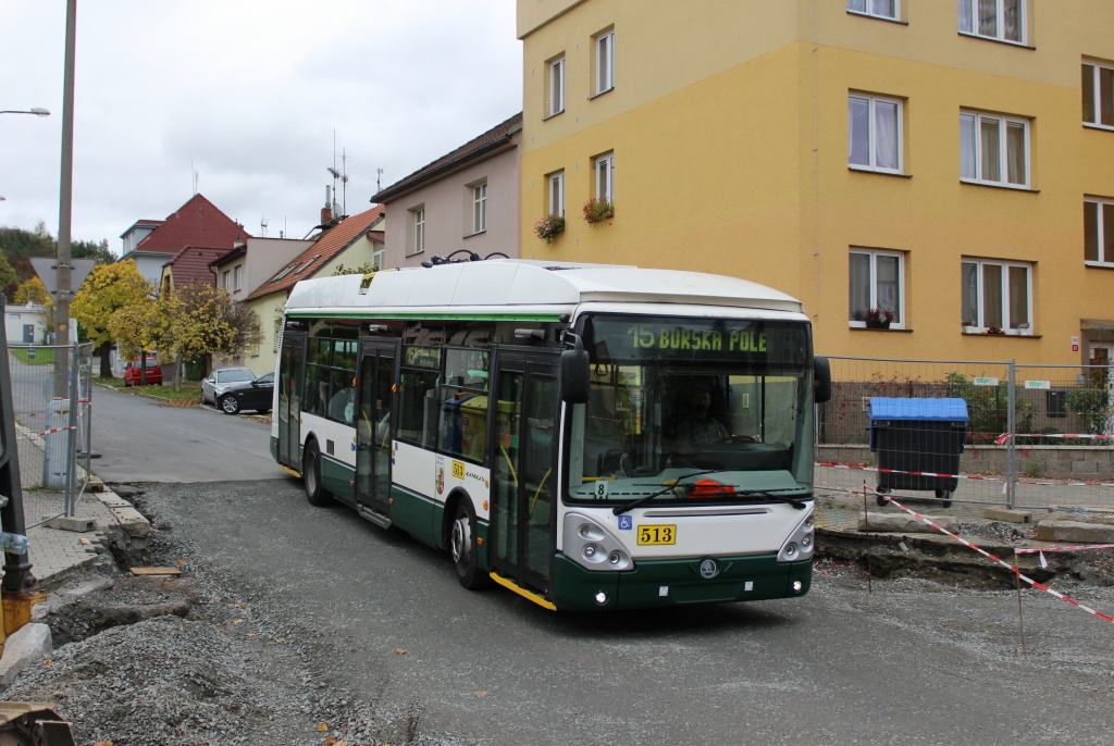 Plzeň, Škoda 24Tr Irisbus Citelis — 513
