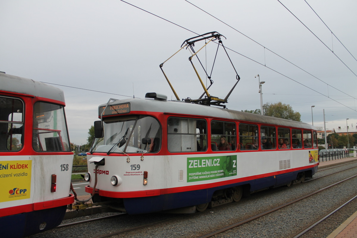 Оломоуц, Tatra T3R.P № 159