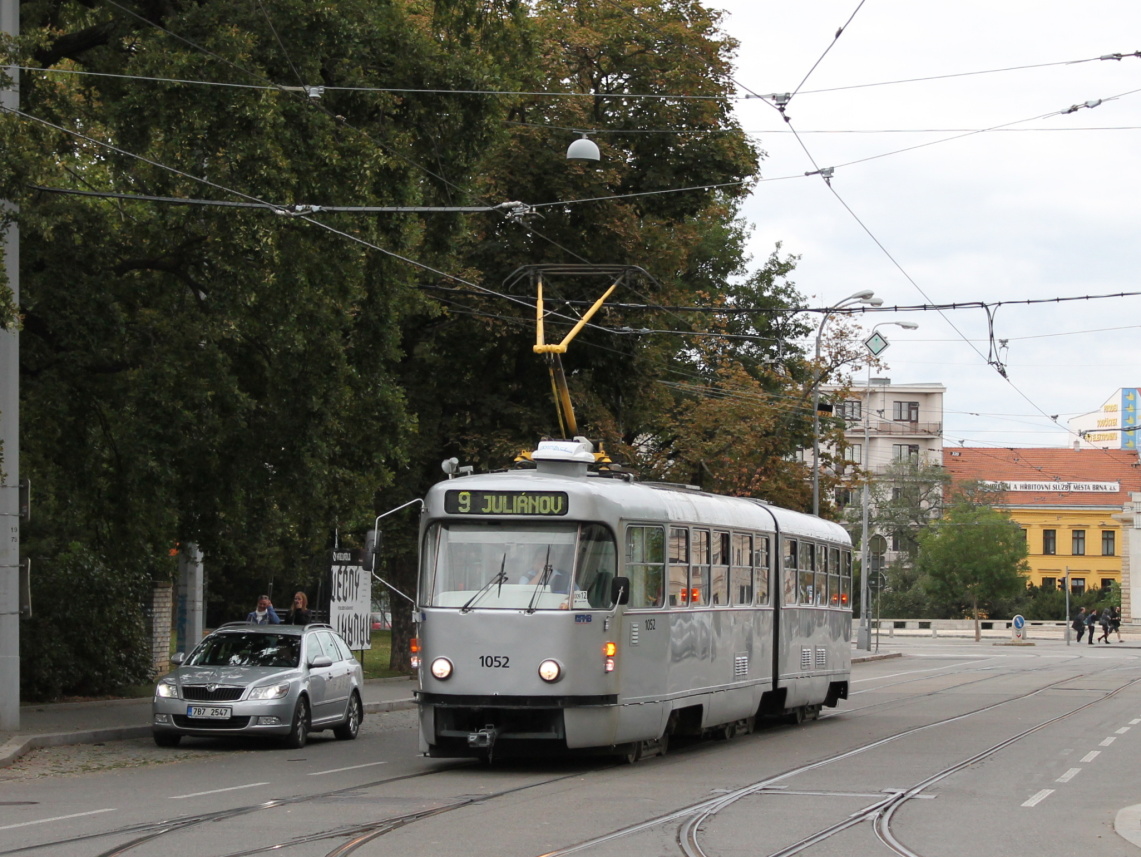 Брно, Tatra K2P № 1052 Брно, Tatra K2P № 1052