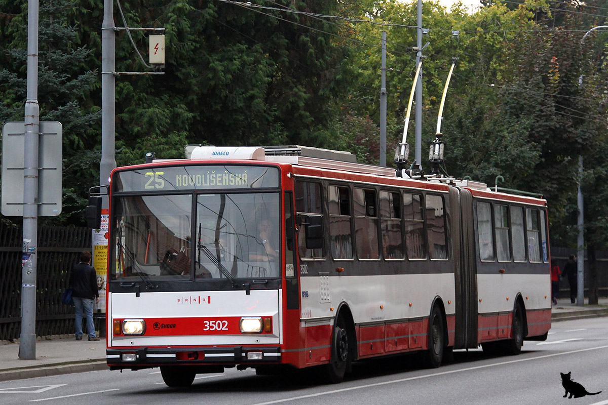 Брно, Škoda 15TrM № 3502