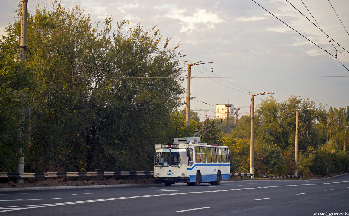 Kryvyj Rihas, YMZ Т2 mod. 7 nr. 667