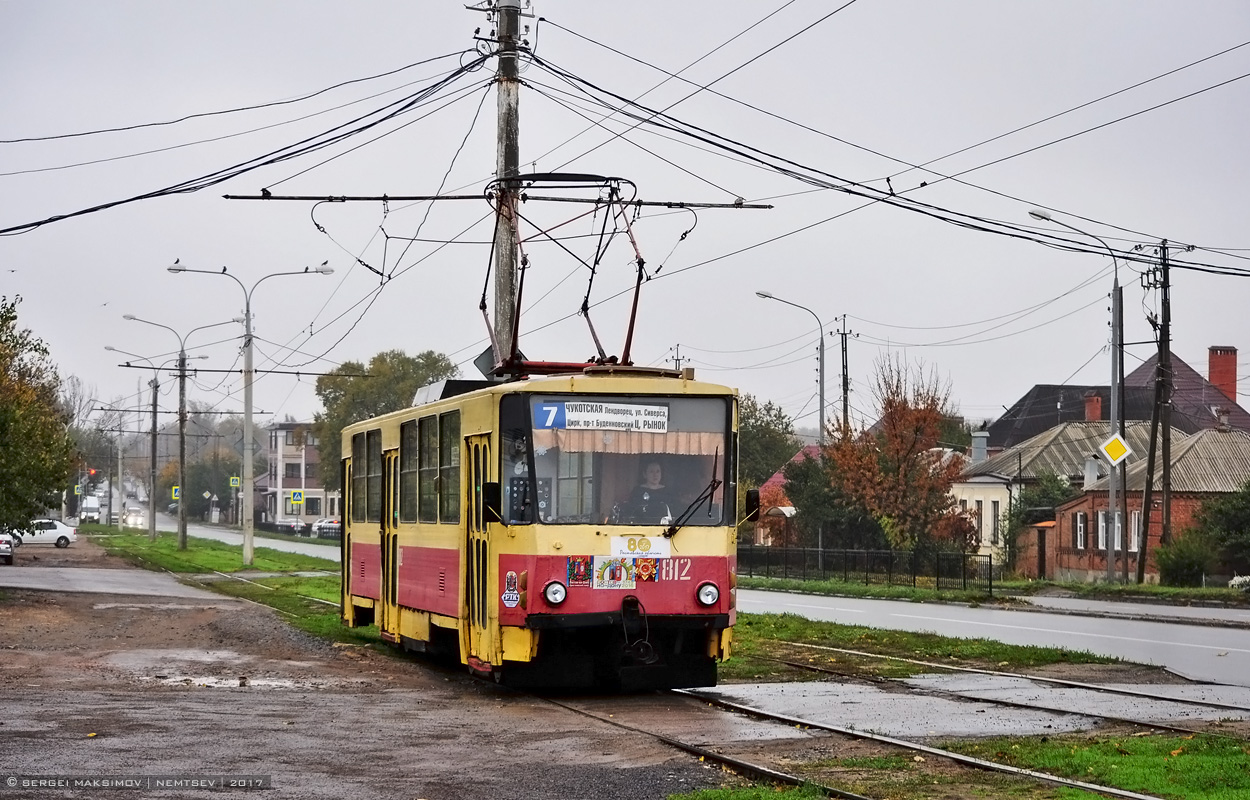 Ростов-на-Дону, Tatra T6B5SU № 812