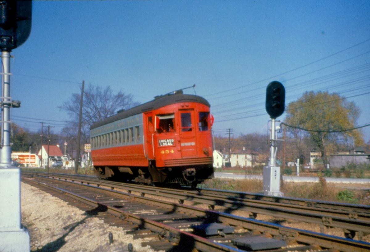 Уитон, IL, Интерурбан St. Louis моторный № 454 Уитон, IL, Интерурбан St. Louis моторный № 454