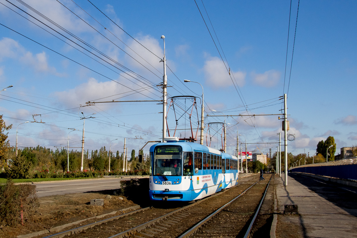 Волгоград, Tatra T3R.PV № 5836