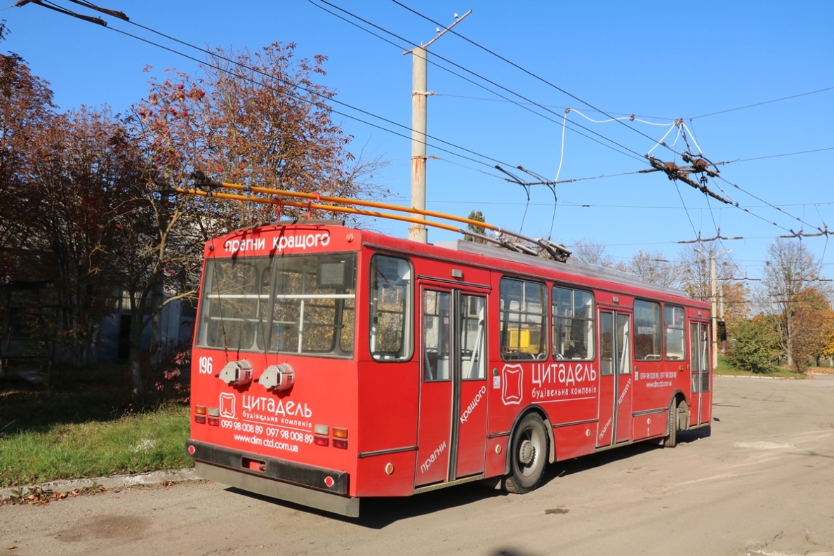 Ивано-Франковск, Škoda 14Tr10/6 № 196