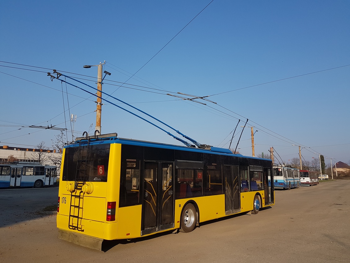 Ивано-Франковск, ЛАЗ E183D1 № 176