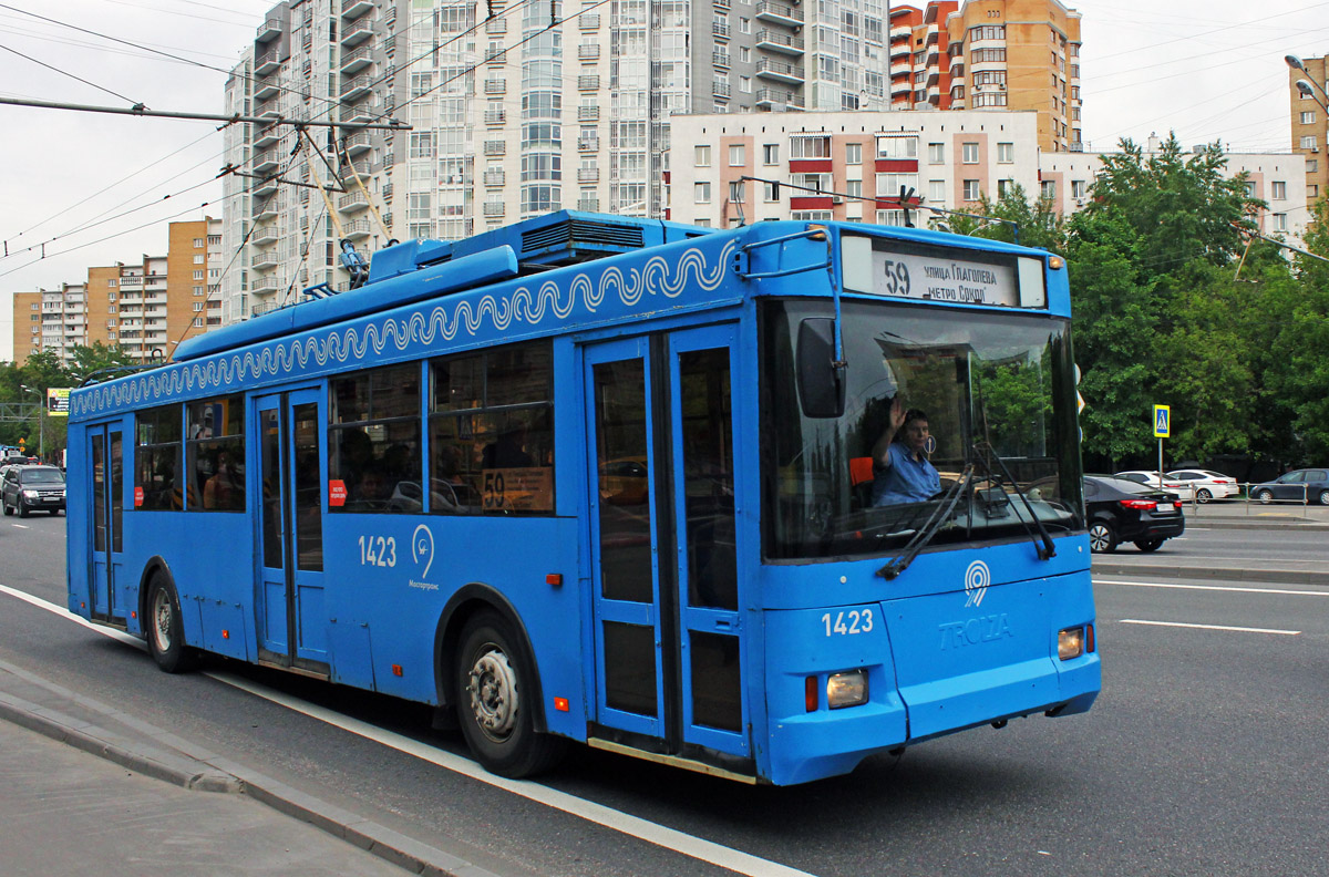 Москва, Тролза-5275.05 «Оптима» № 1423