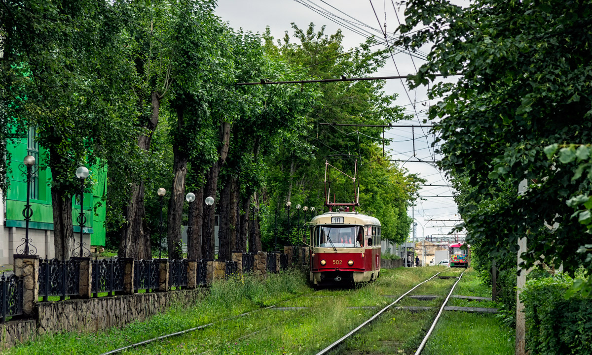 Jekaterynburg, Tatra T3SU (2-door) Nr 502