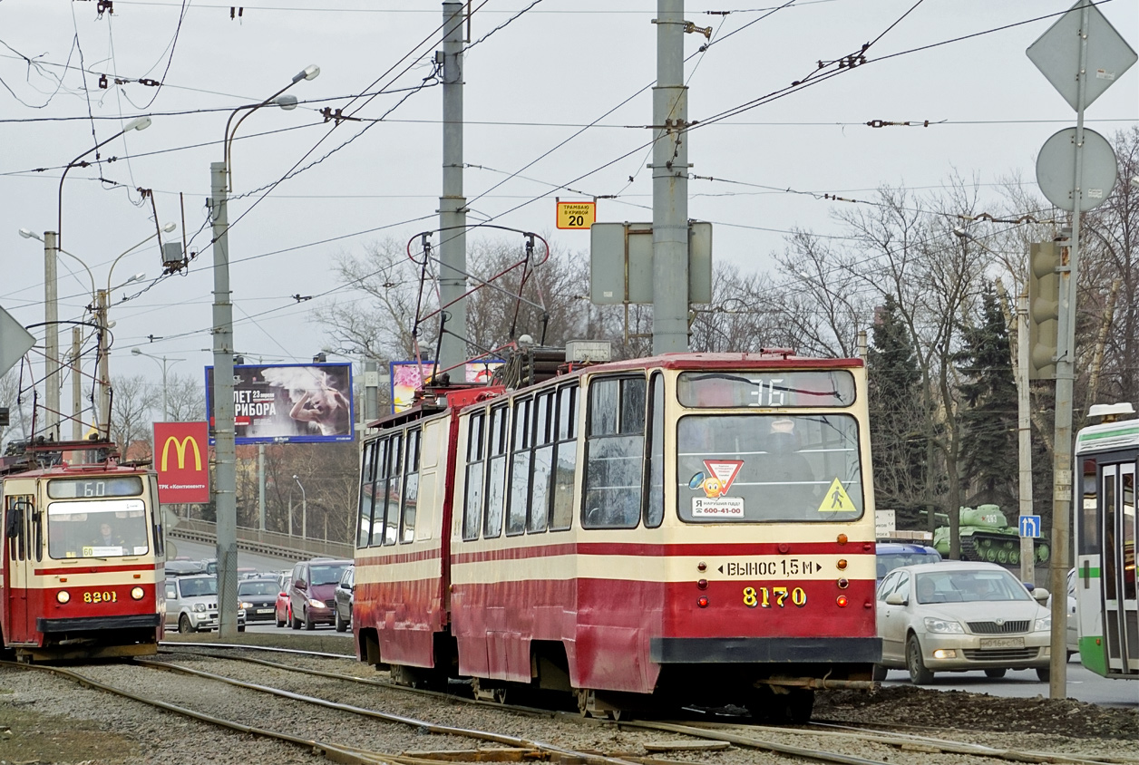 Saint-Petersburg, LVS-86K № 8170