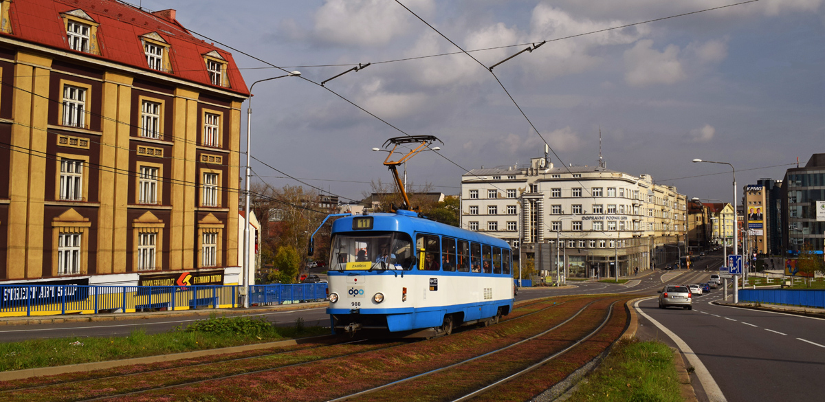 Острава, Tatra T3G № 988