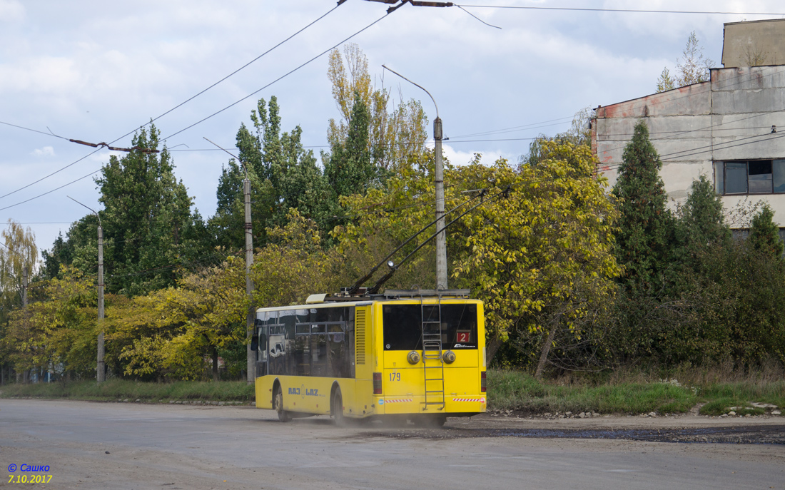 Ивано-Франковск, ЛАЗ E183D1 № 179