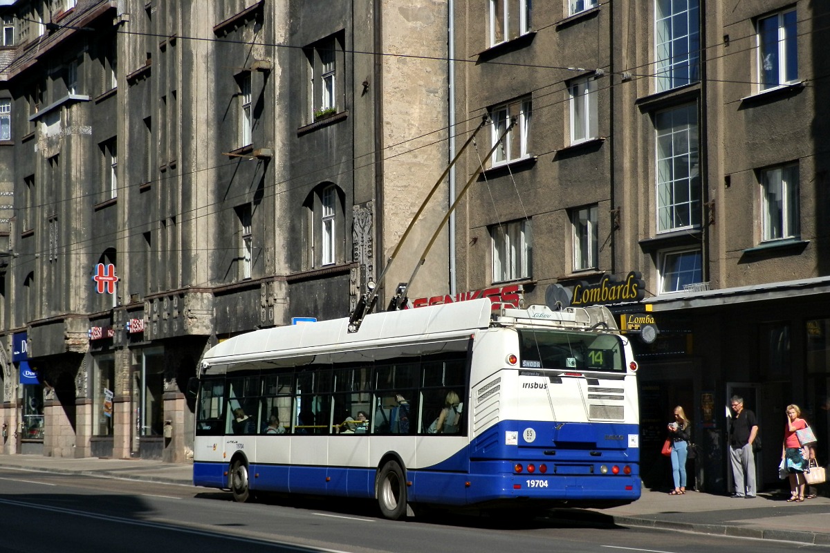 Рига, Škoda 24Tr Irisbus Citelis № 19704