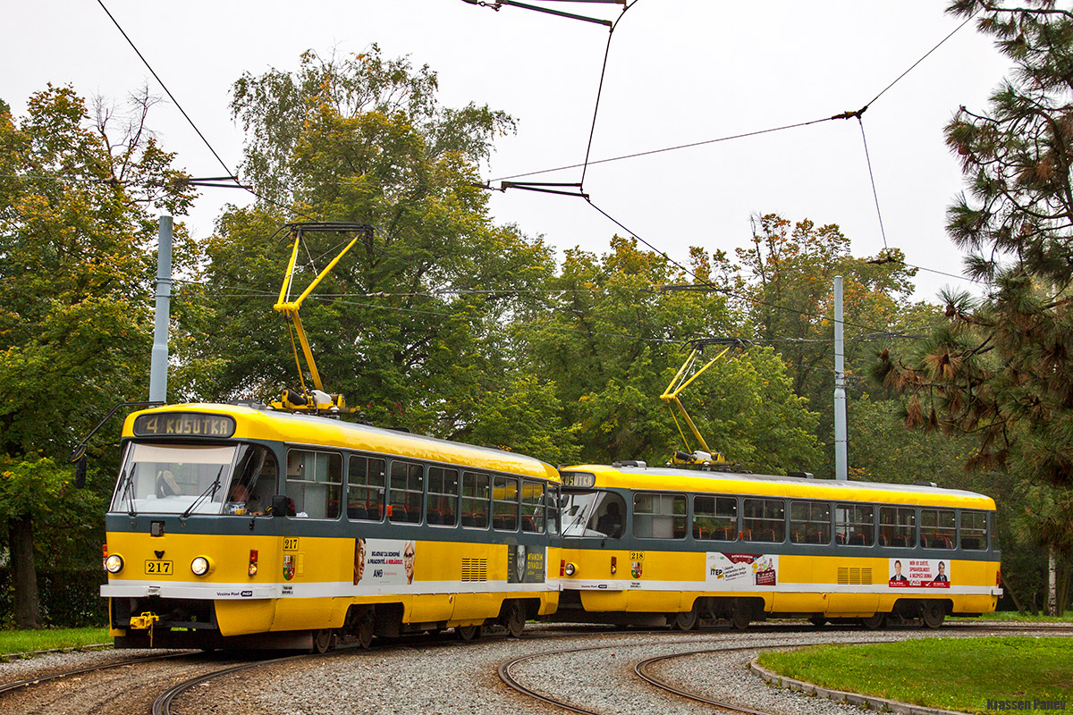 Пльзень, Tatra T3R.P № 217