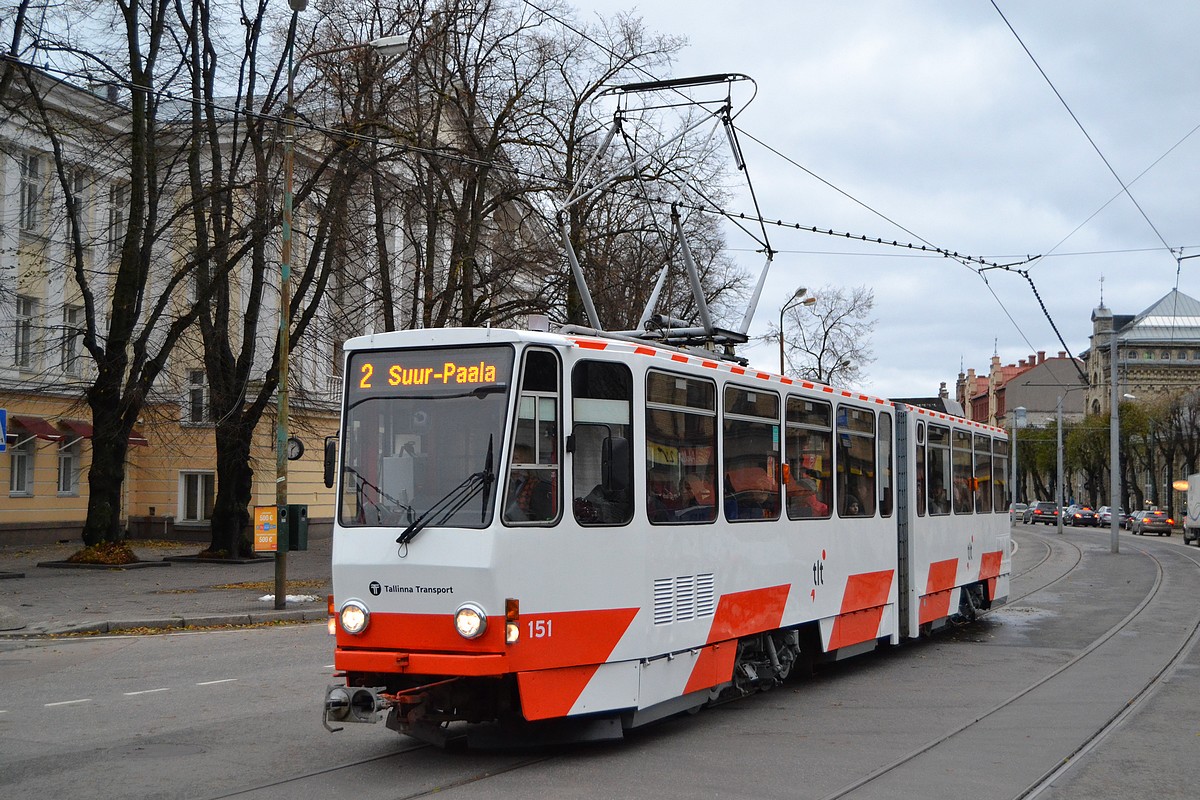 Таллин, Tatra KT4D № 151