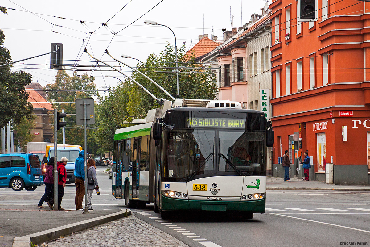 Пльзень, Škoda 27Tr Solaris III № 538