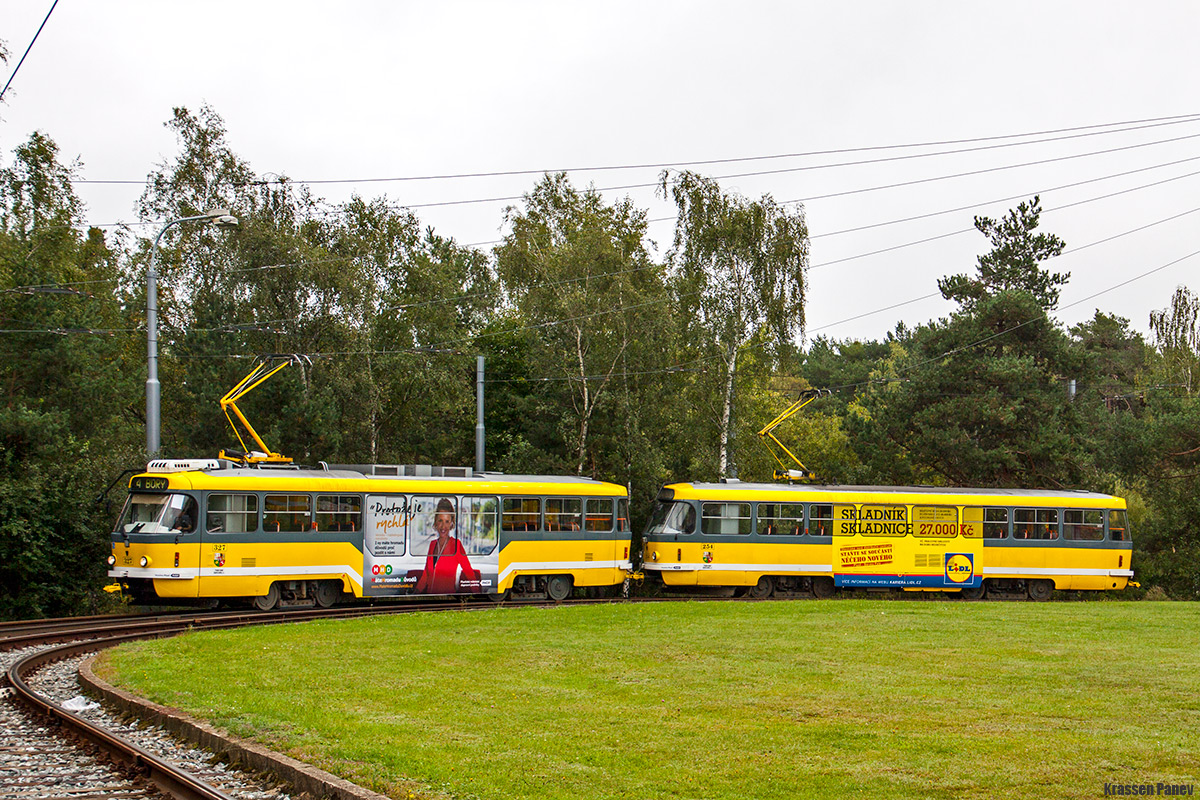 Пльзень, Tatra T3R.PLF № 327